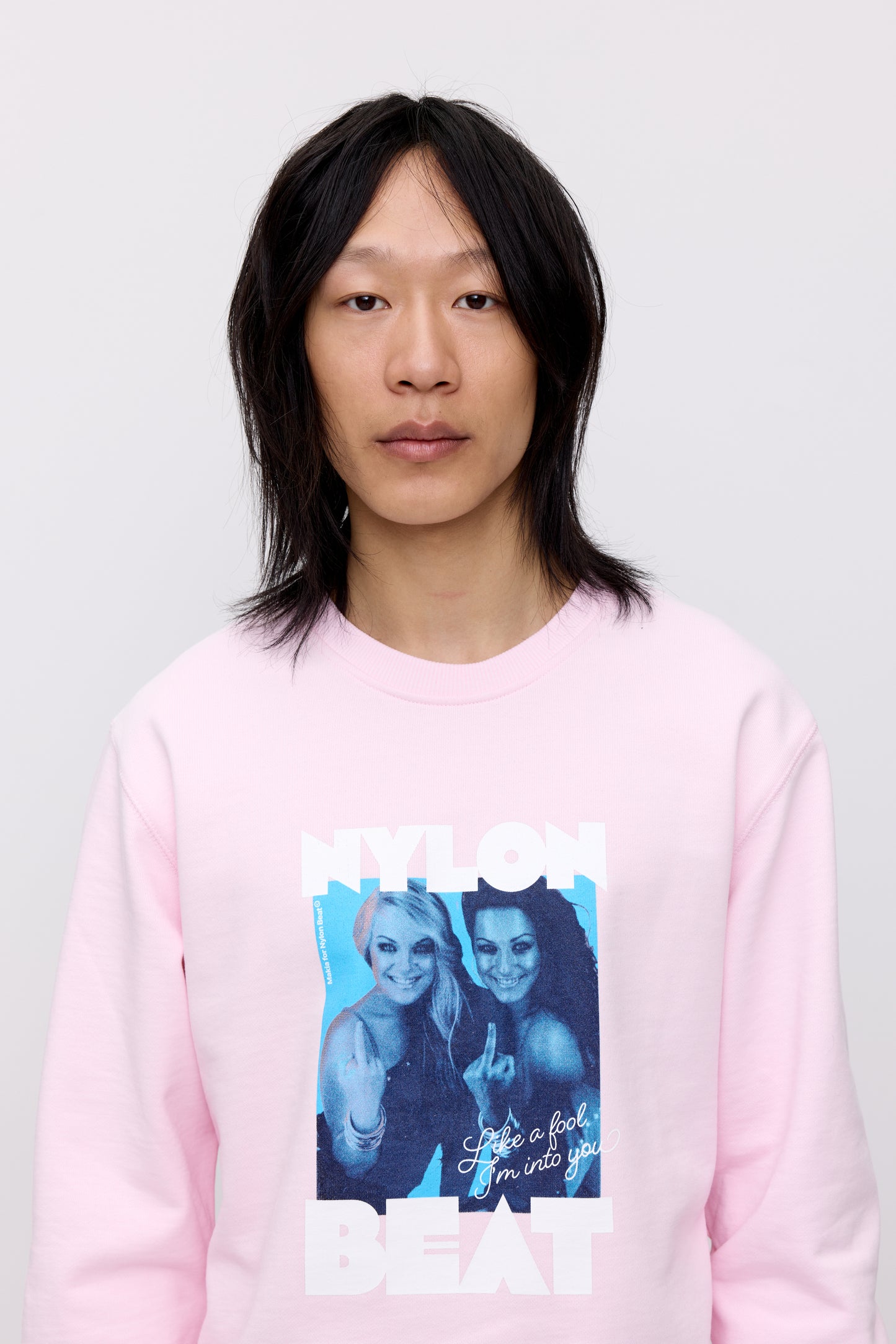 Makia x Nylon Beat Like A Fool sweatshirt - pink