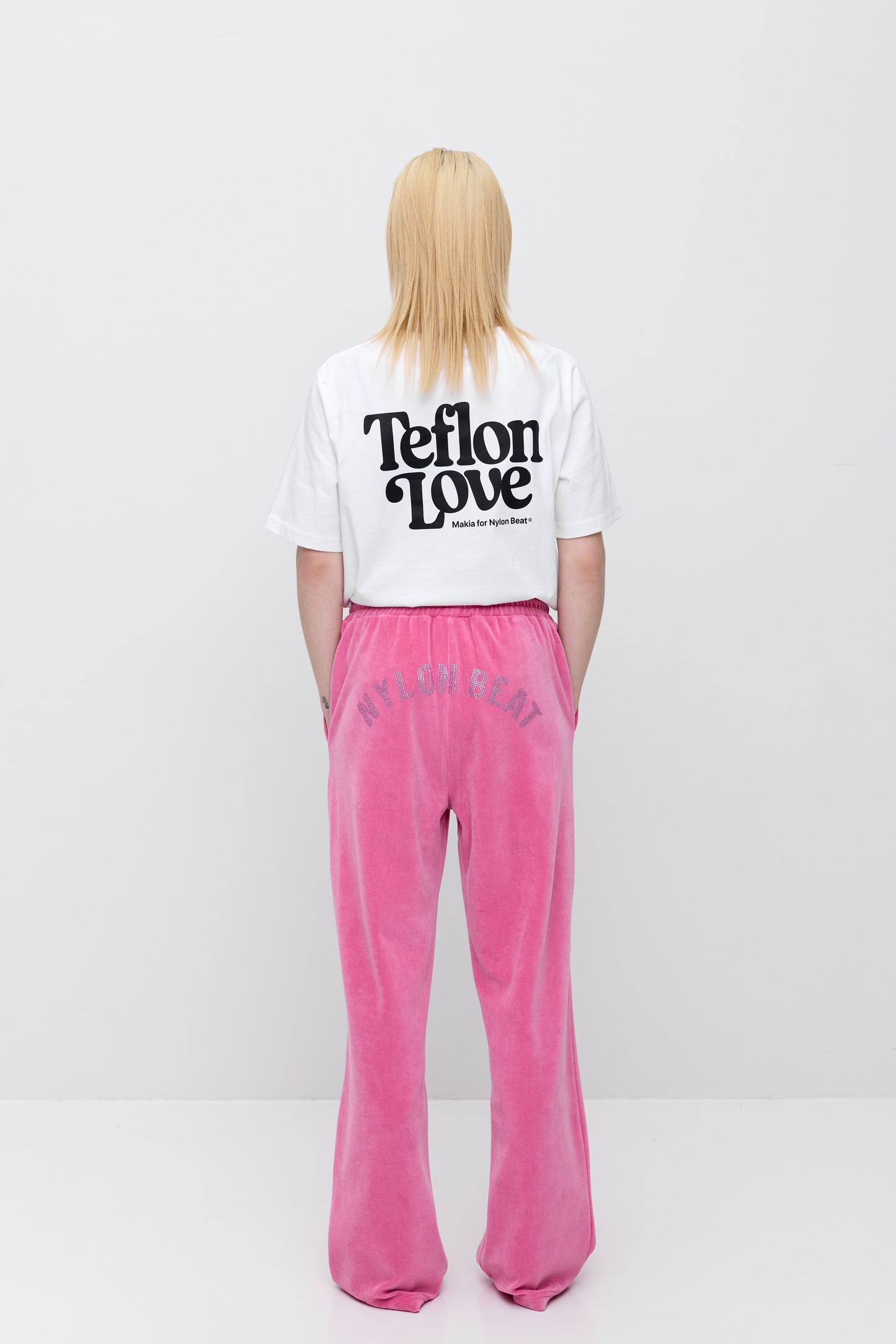 Makia x Nylon Beat Nylon Trousers - pink