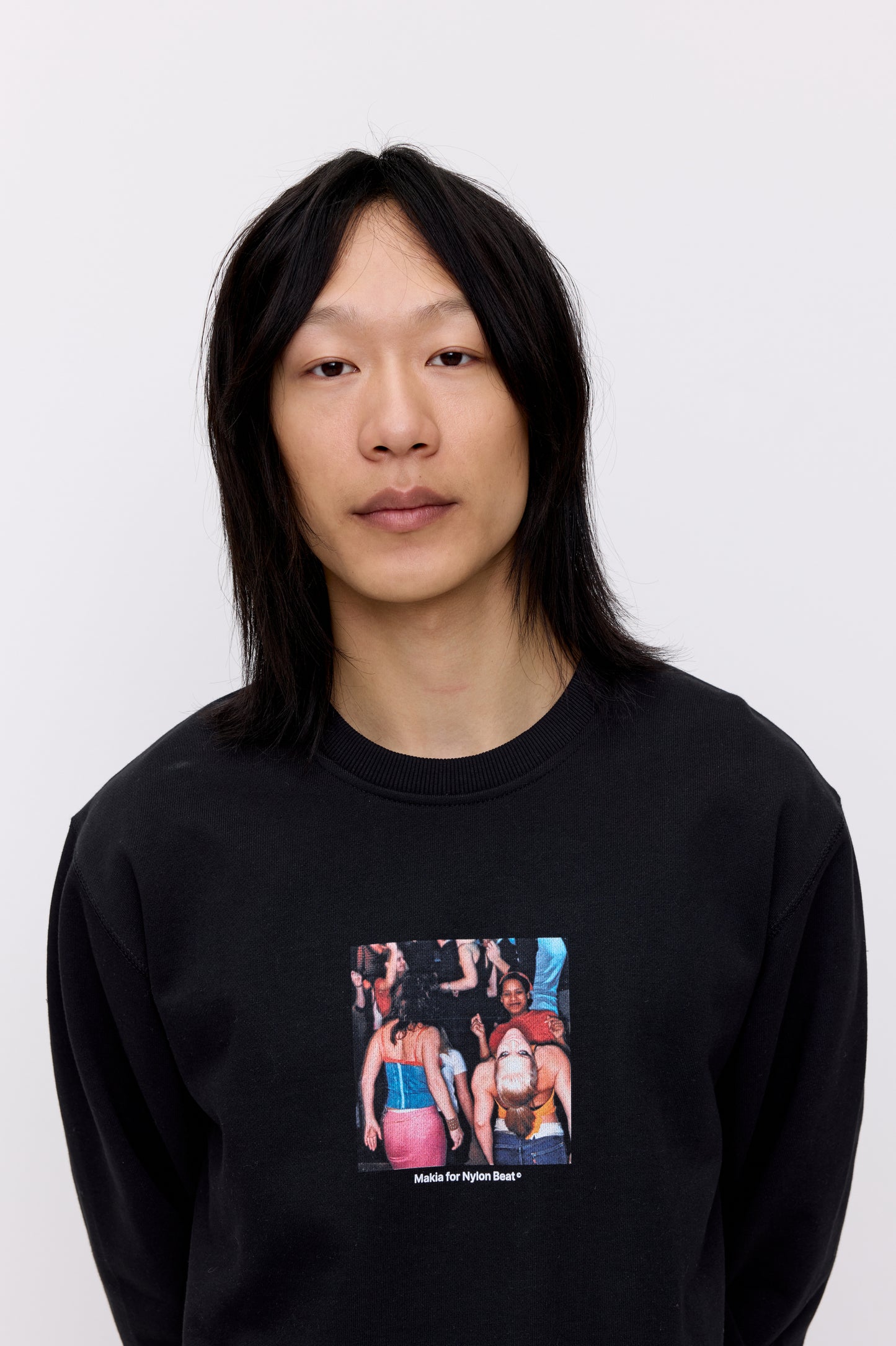 Makia x Nylon Beat Album sweatshirt - black