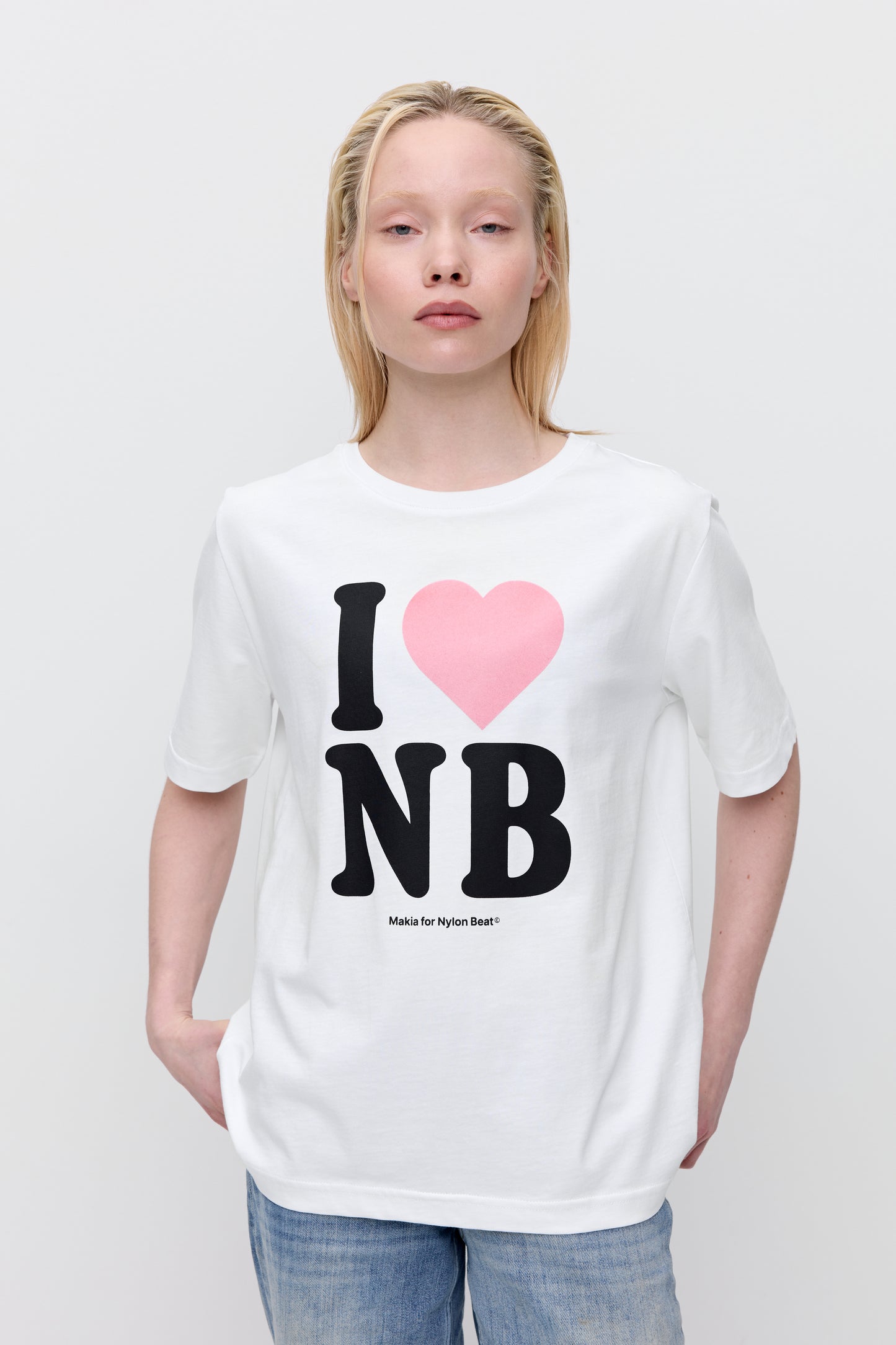 Makia x Nylon Beat Ilove t-shirt - white