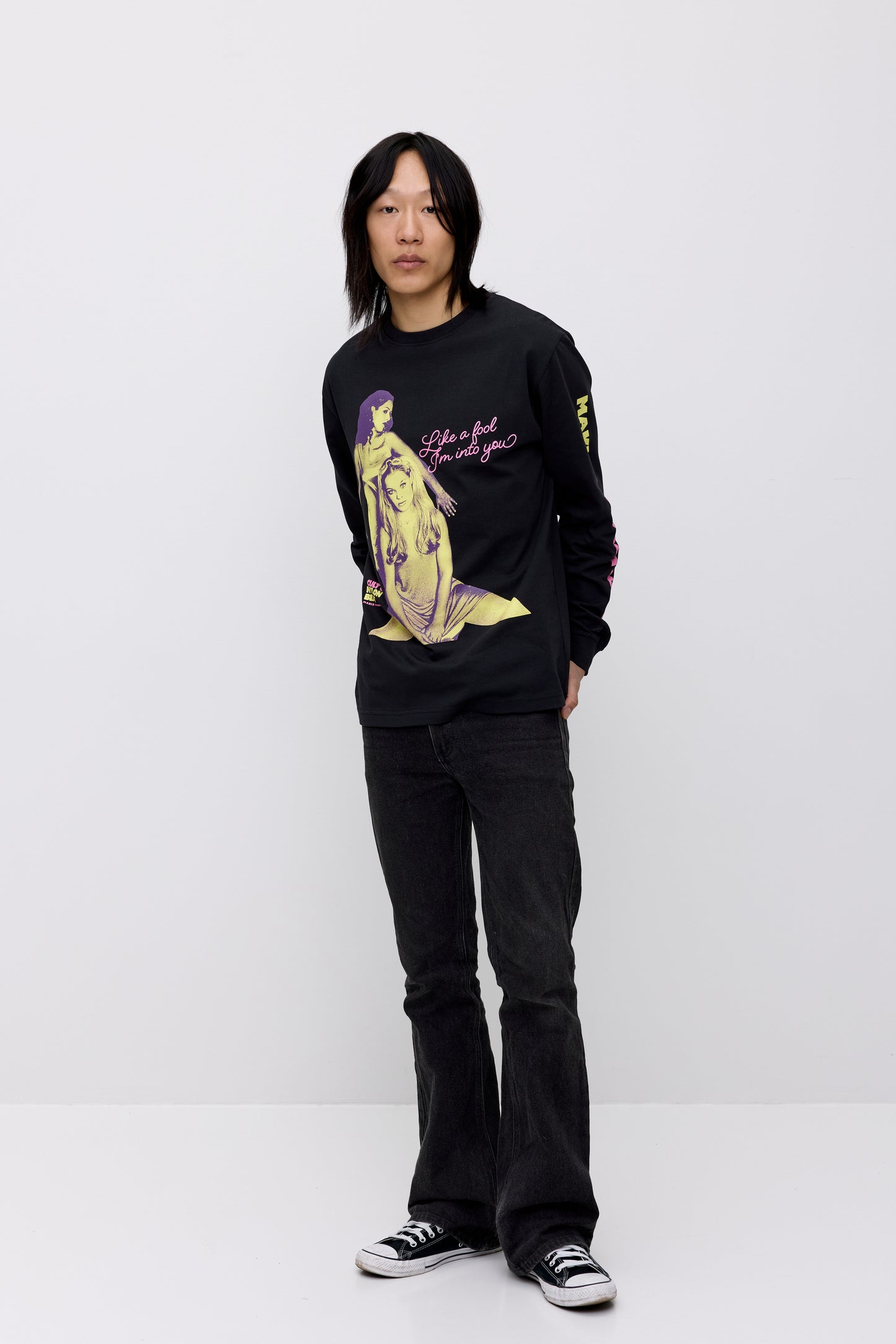 Makia x Nylon Beat Cult of NB Longsleeve - black