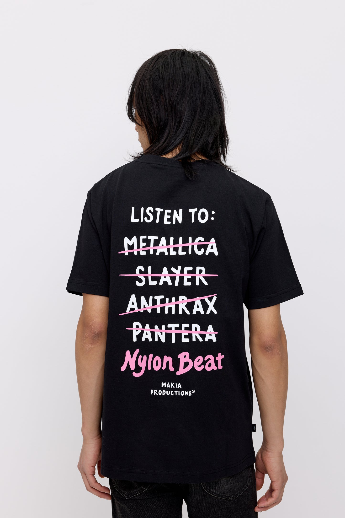 Makia x Nylon Beat Listen To t-shirt - black
