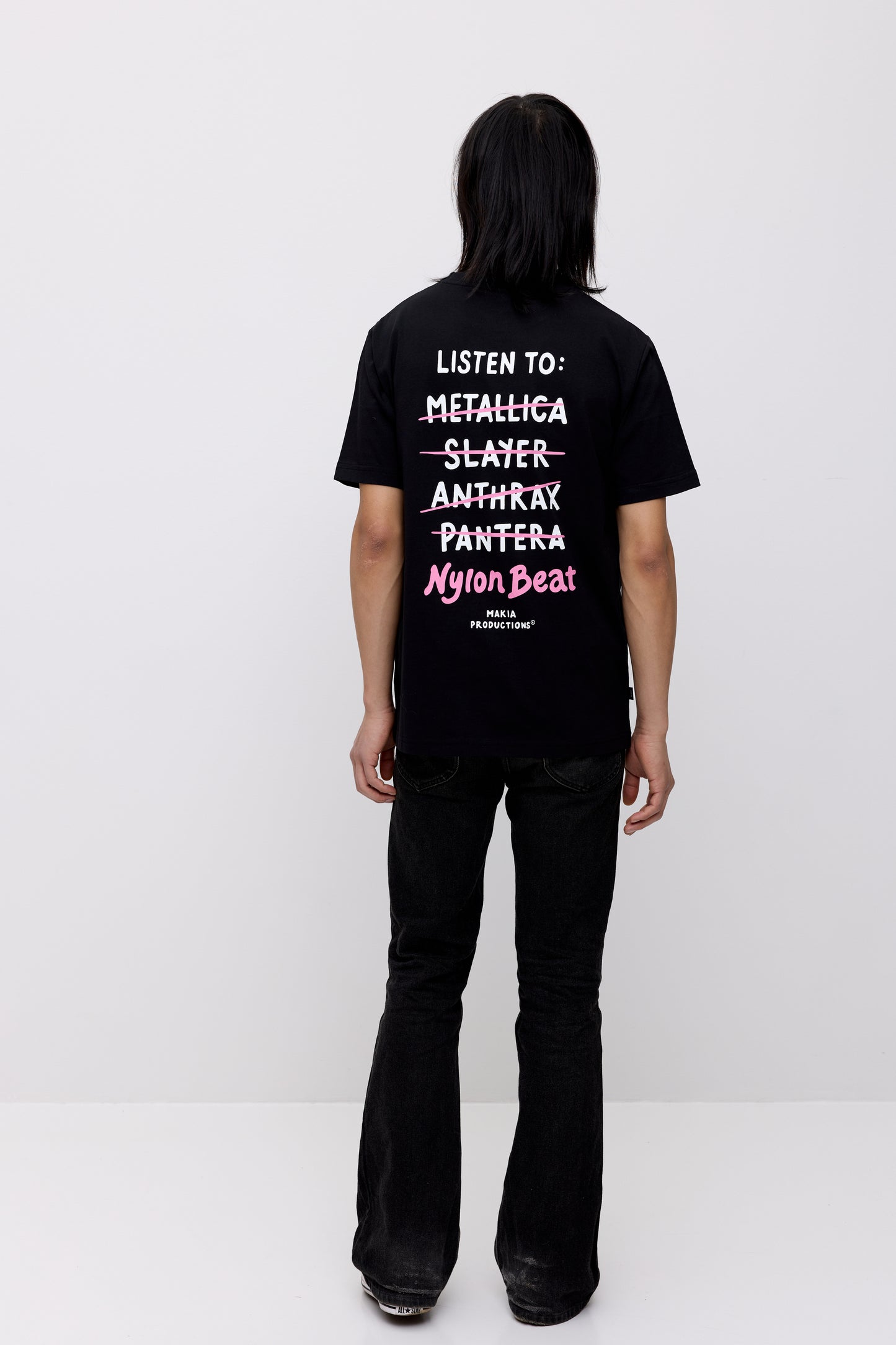 Makia x Nylon Beat Listen To t-shirt - black