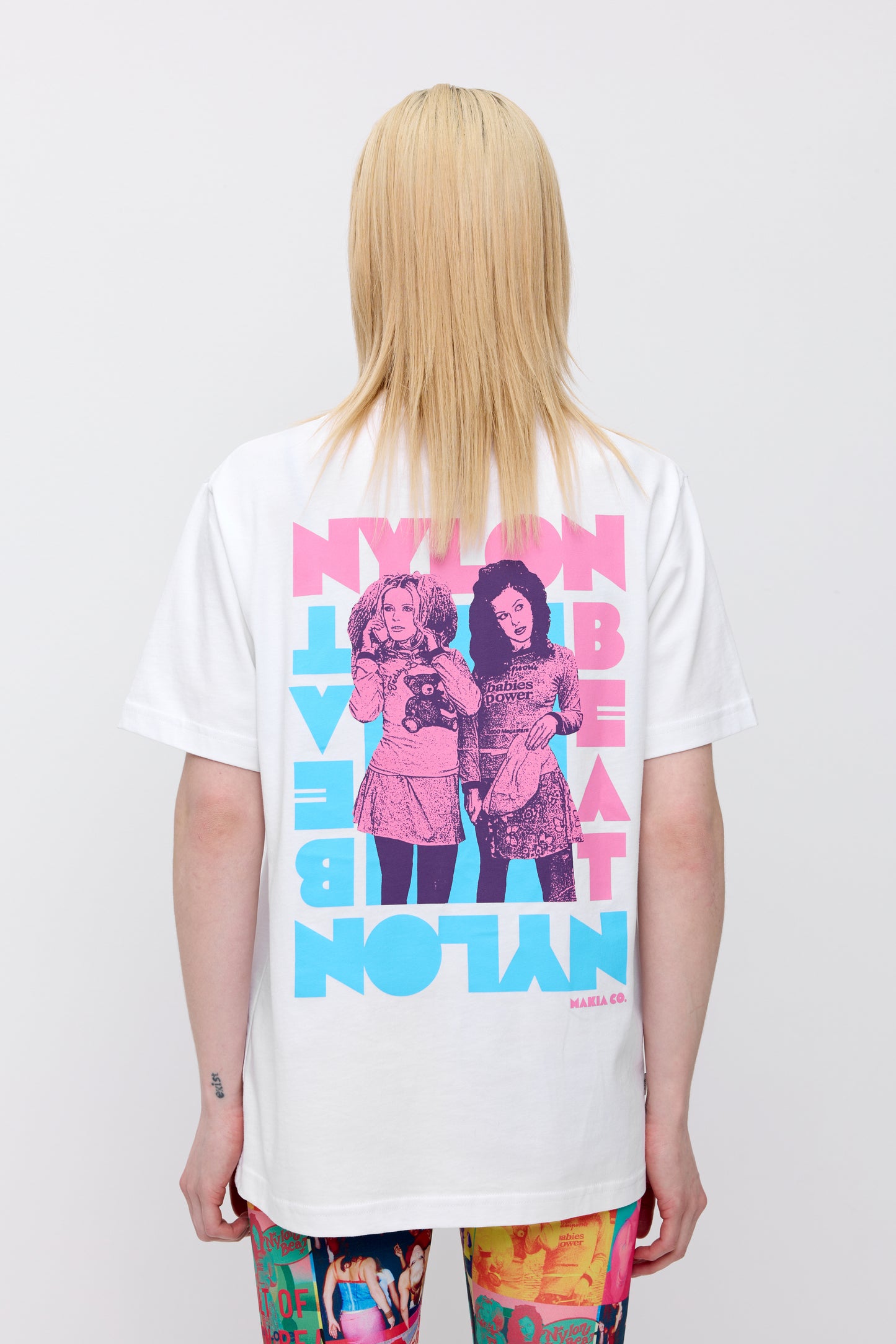 Makia x Nylon Beat Jonna&Erin t-shirt - white