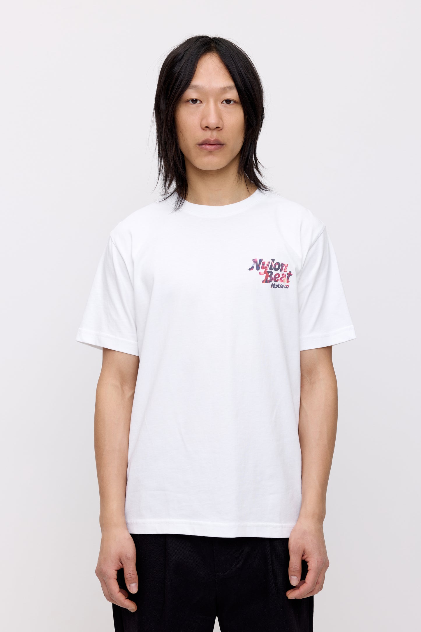 Makia x Nylon Beat Cult t-shirt - white