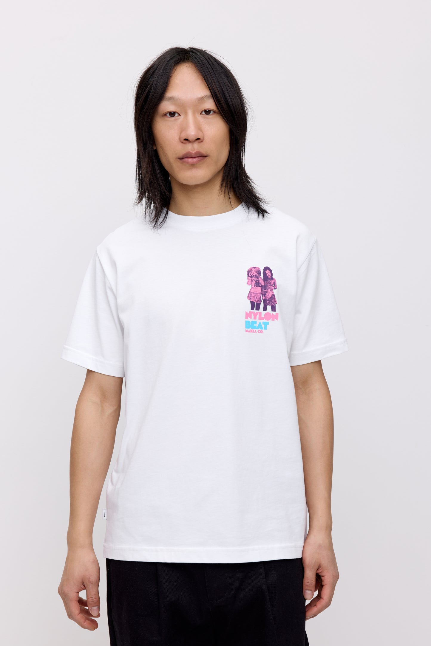 Makia x Nylon Beat Jonna&Erin t-shirt - white