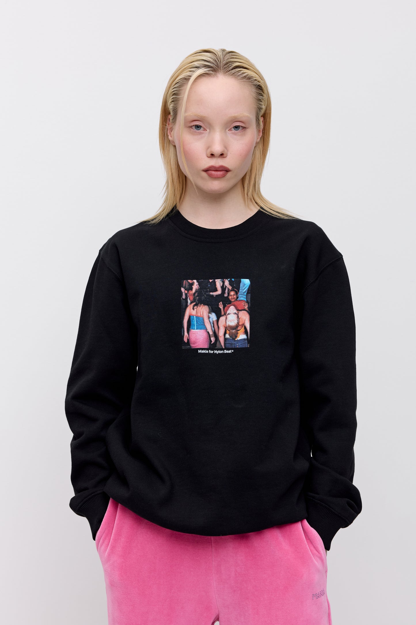 Makia x Nylon Beat Album sweatshirt - black