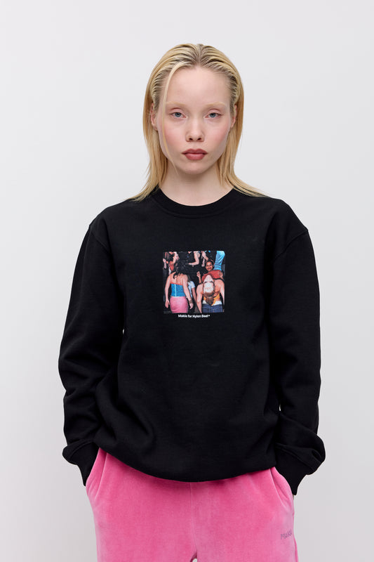 Makia x Nylon Beat Album sweatshirt - black