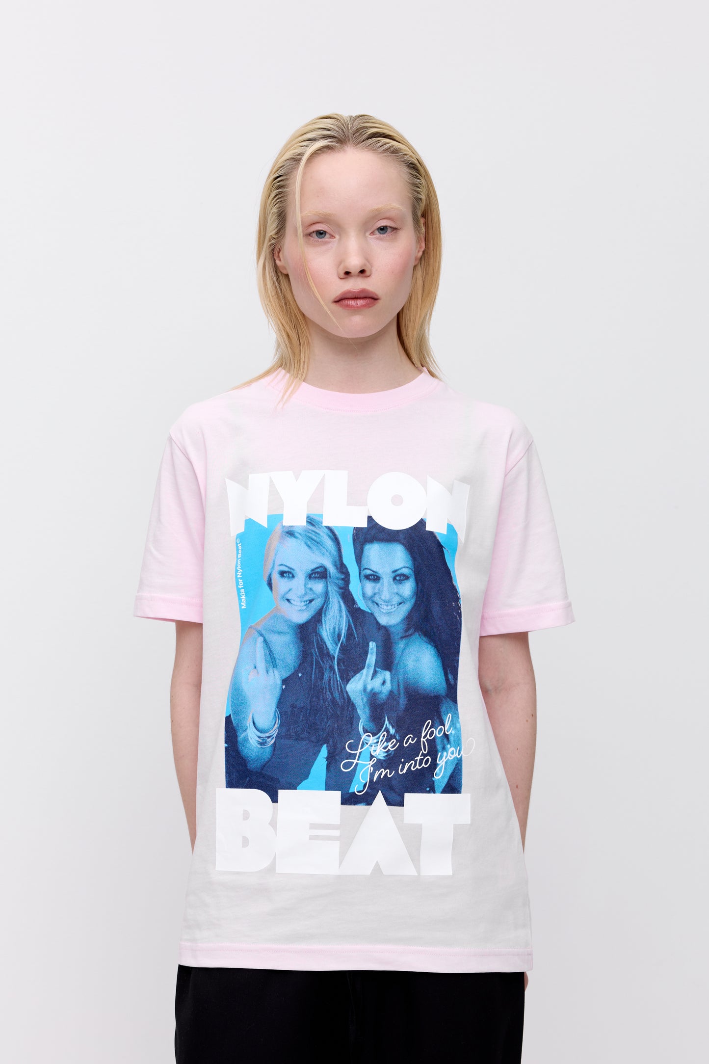 Makia x Nylon Beat Like A Fool t-shirt - pink