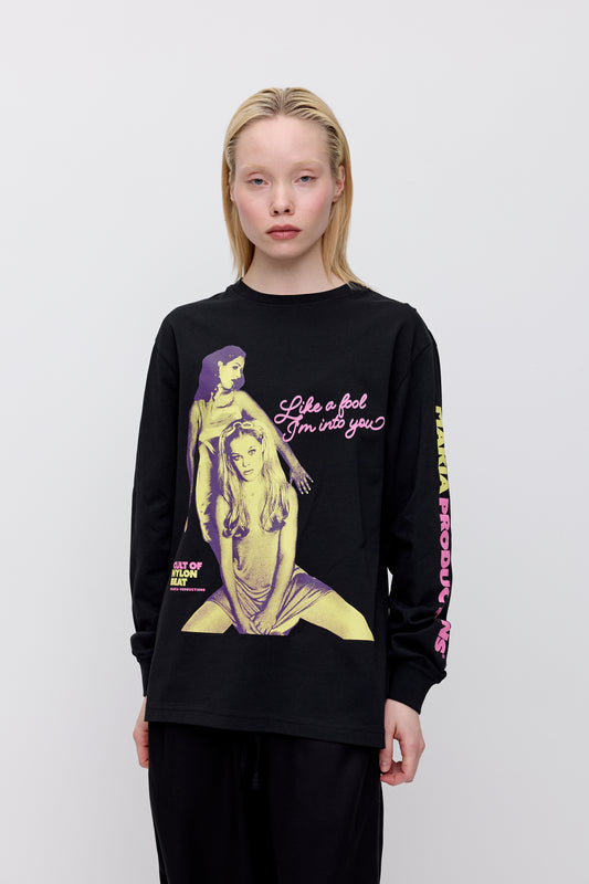 Makia x Nylon Beat Cult of NB Longsleeve - black
