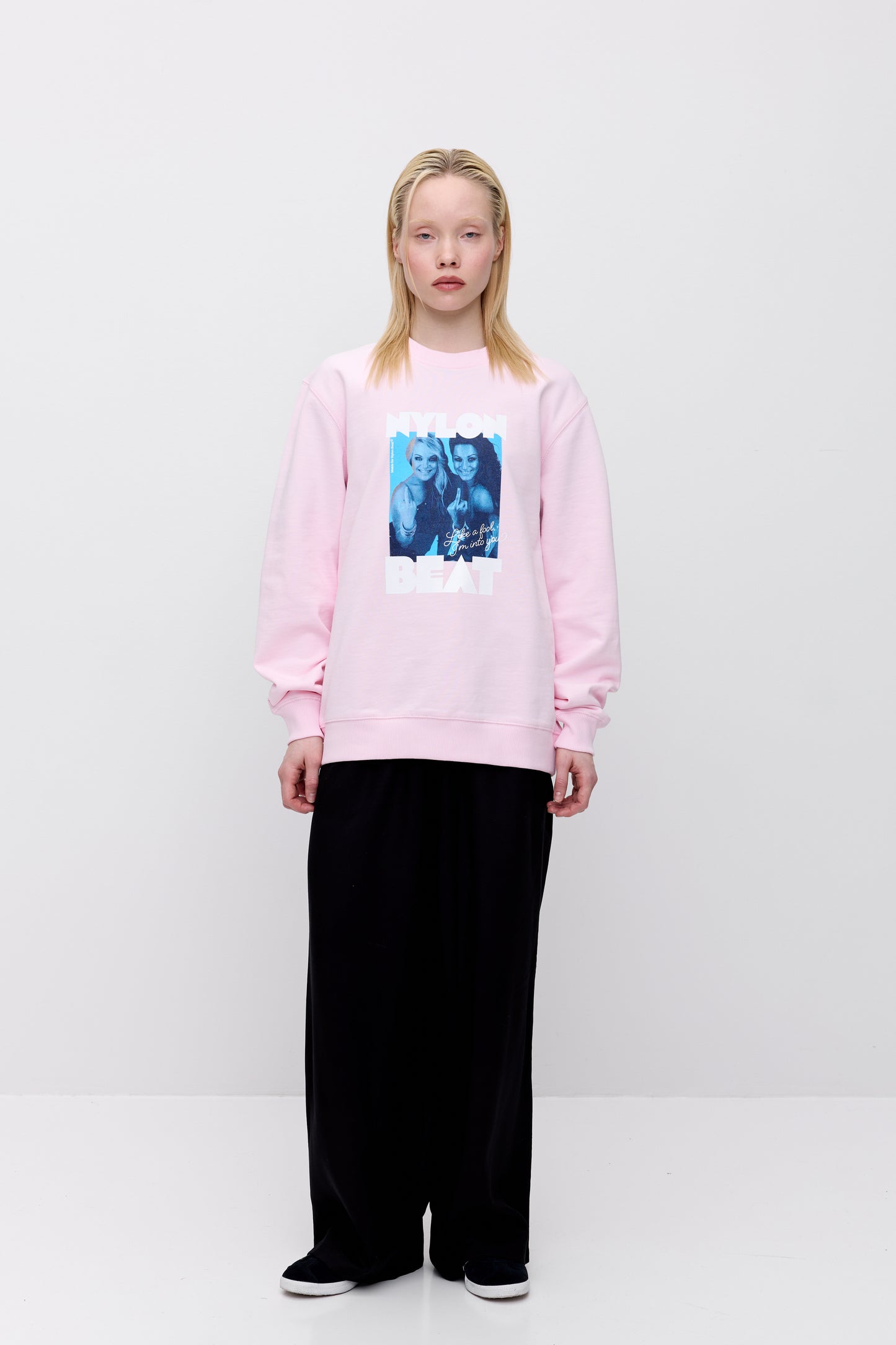 Makia x Nylon Beat Like A Fool sweatshirt - pink