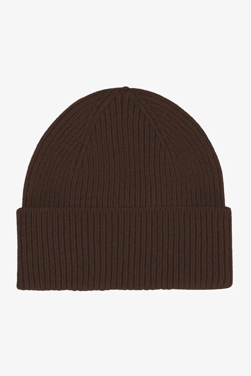 Colorful Standard Merino Wool Beanie - coffee brown