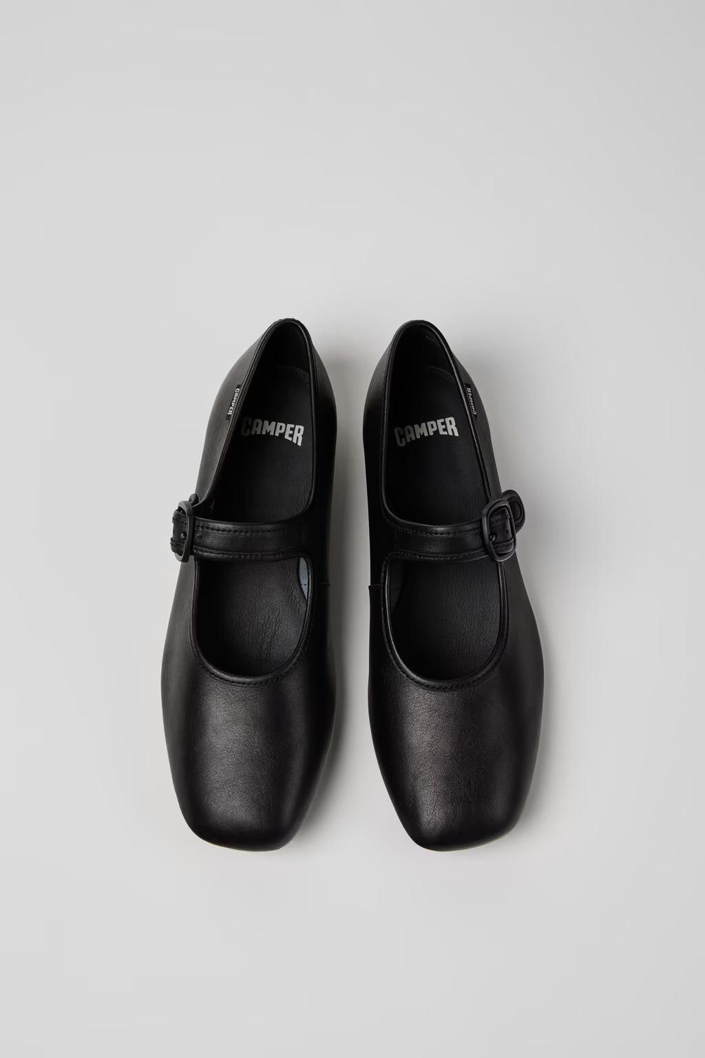 Camper Casi Myra ballerina - black leather