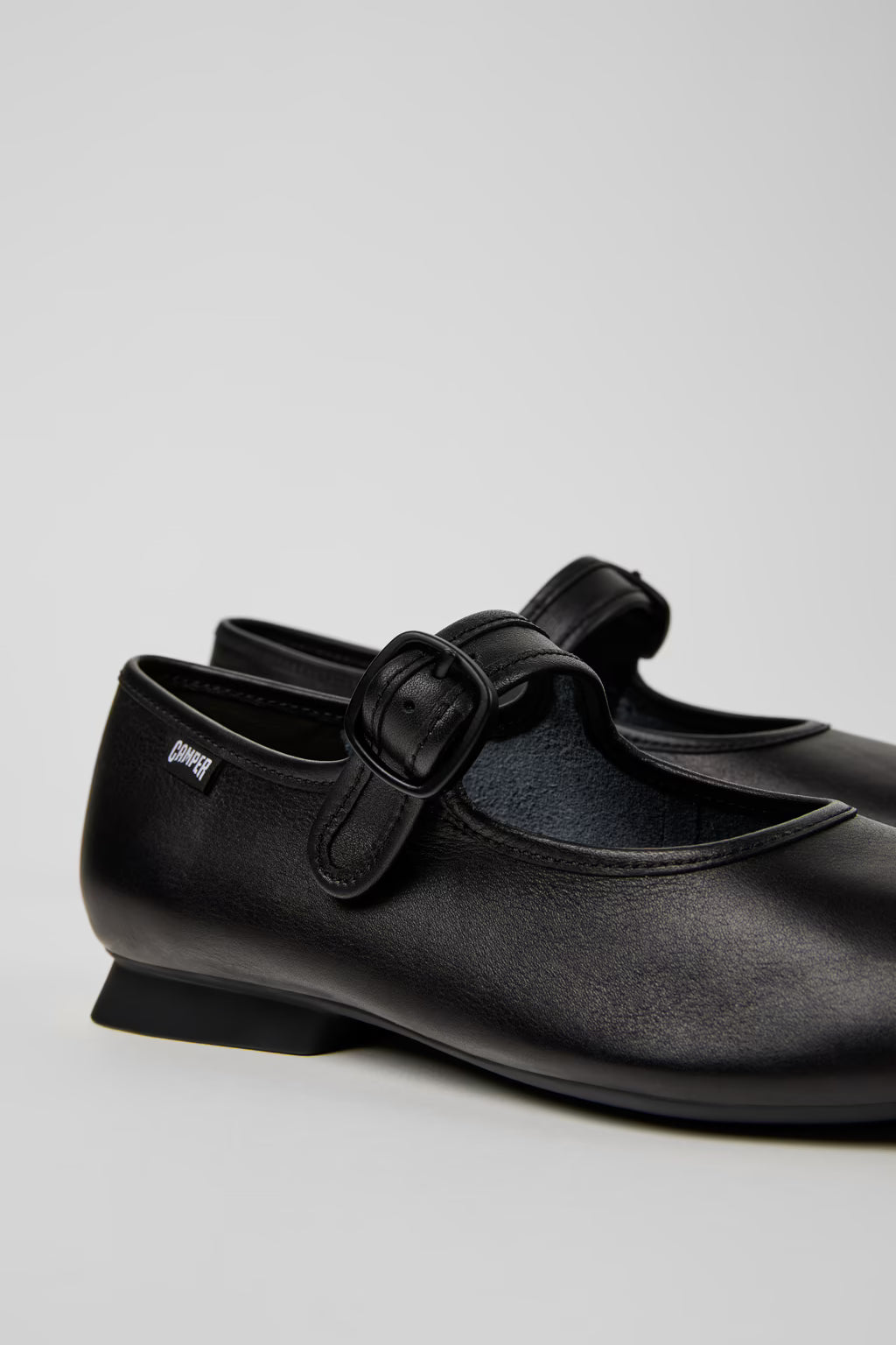 Camper Casi Myra ballerina - black leather