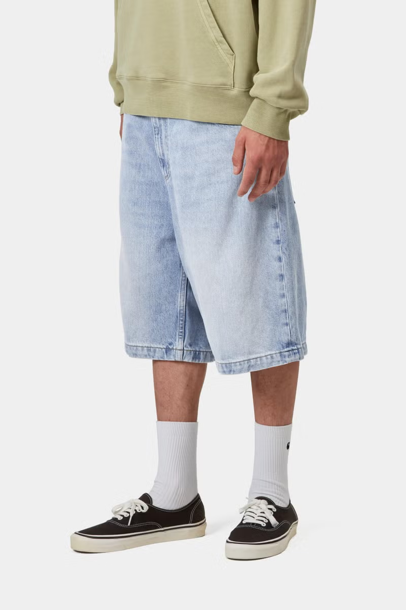 Carhartt WIP Brandon Smith Denim short - Blue / Heavy worn bleached
