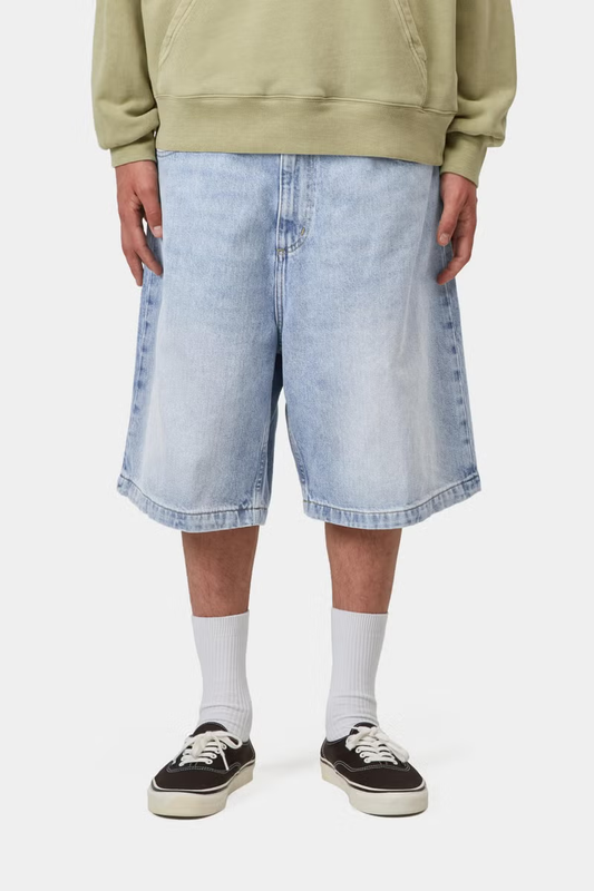 Carhartt WIP Brandon Smith Denim short - Blue / Heavy worn bleached