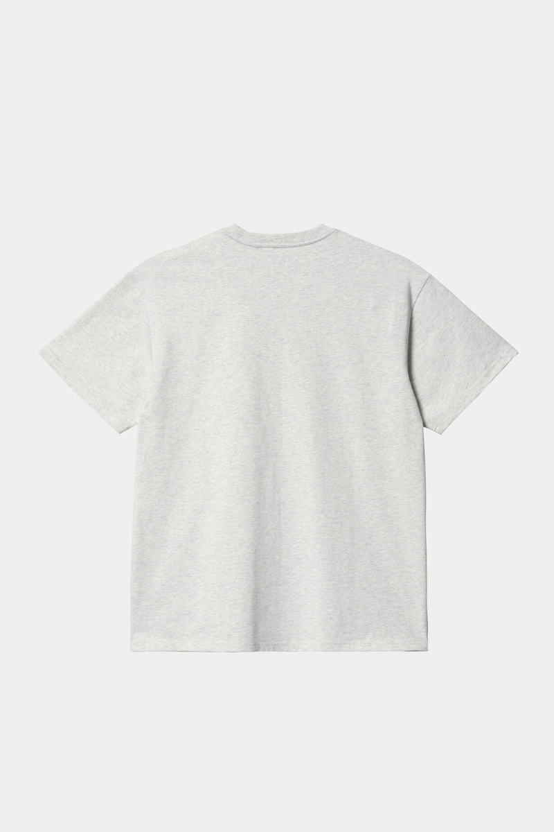 Carhartt WIP S/S Chase T-shirt - ash heather / gold