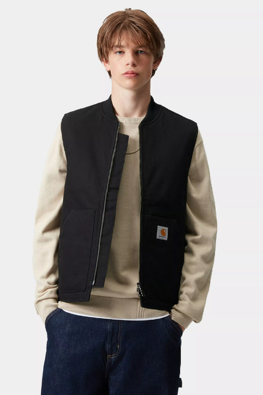 Carhartt WIP Classic Vest 'Dearborn' Canvas - black