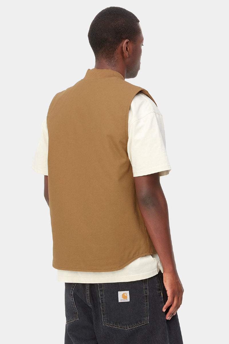 Carhartt WIP Classic Vest - hamilton brown rigid