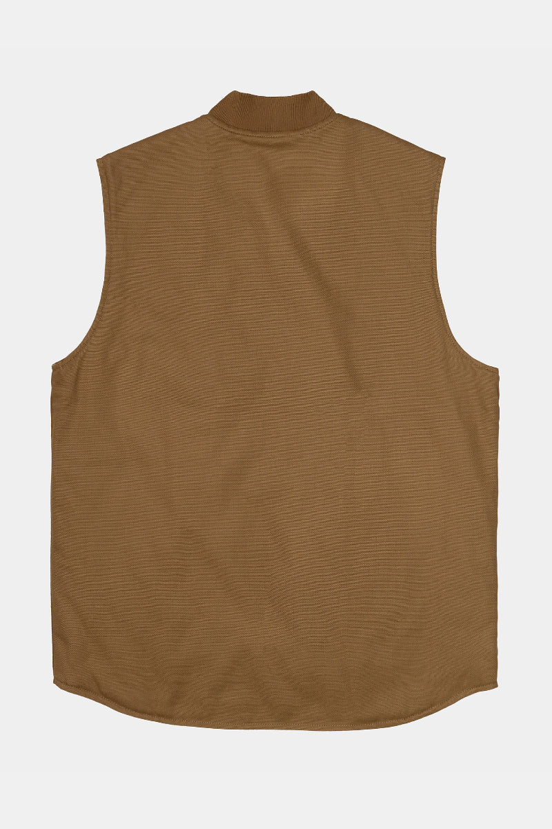 Carhartt WIP Classic Vest - hamilton brown rigid