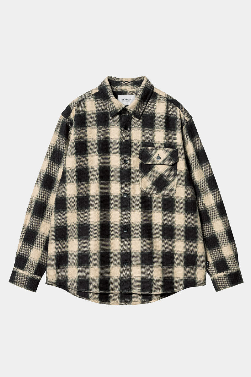 Carhartt WIP L/S Witten shirt - witten check/wall