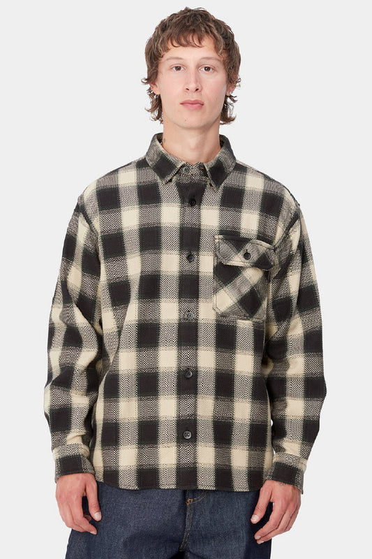 Carhartt WIP L/S Witten shirt - witten check/wall