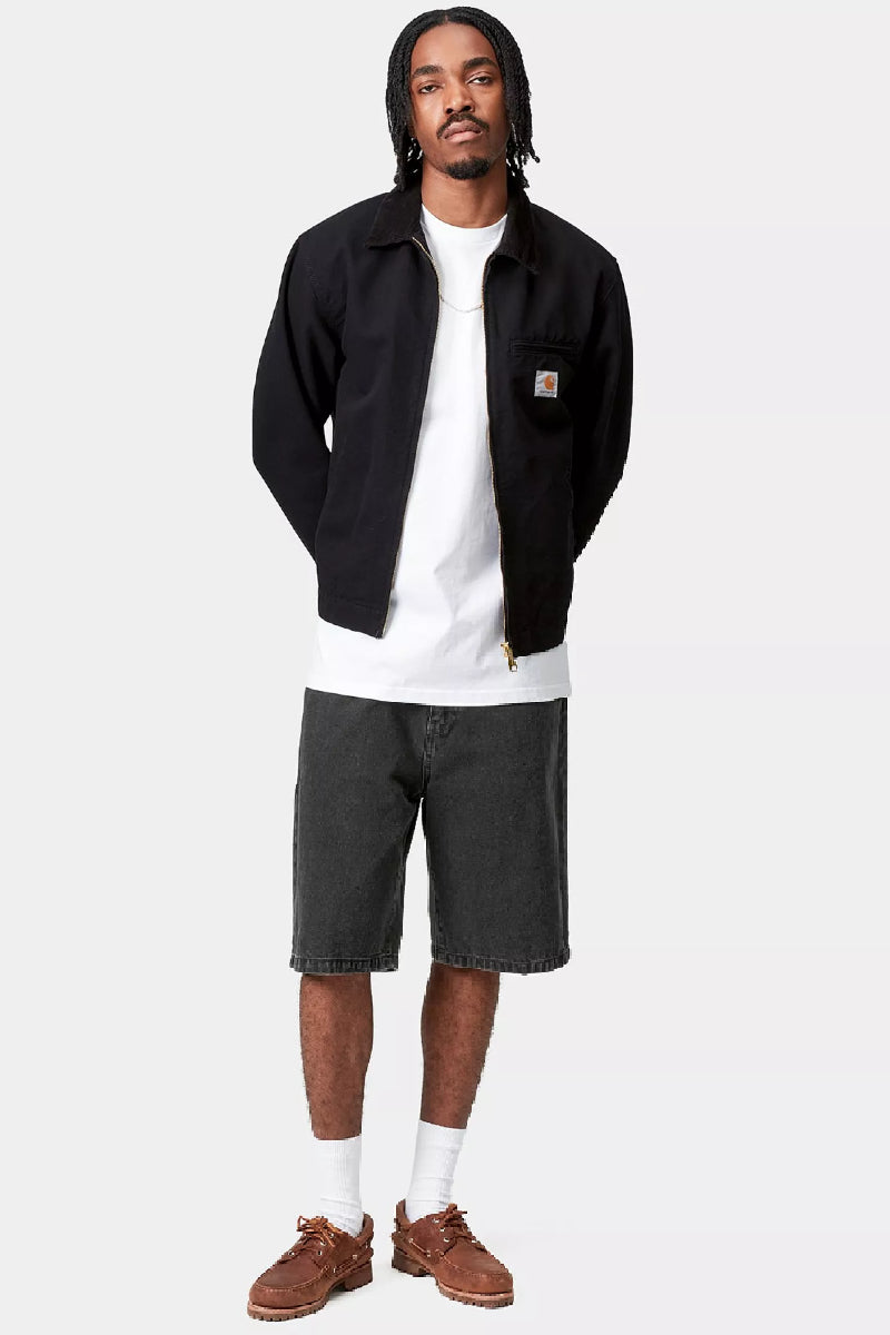 Carhartt WIP Landon short - black stone washed