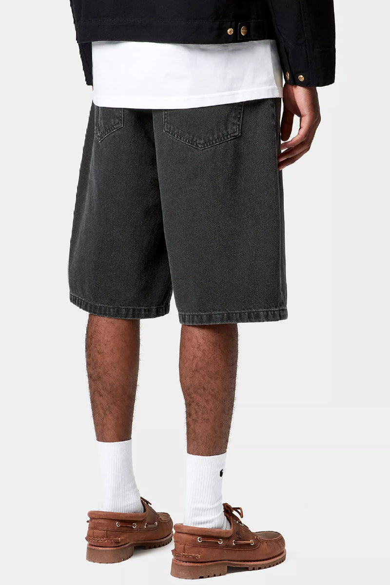 Carhartt WIP Landon short - black stone washed