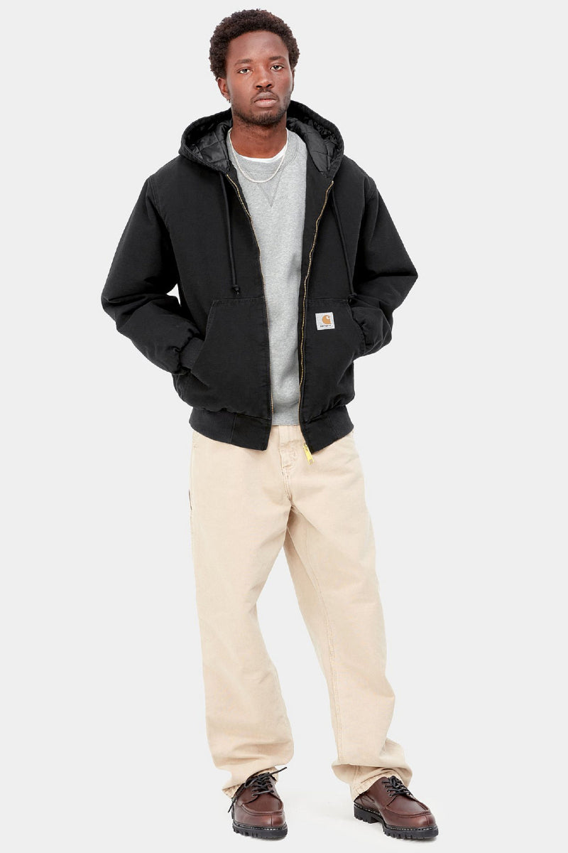 Carhartt WIP OG Active Jacket Deadborn Canvas - black