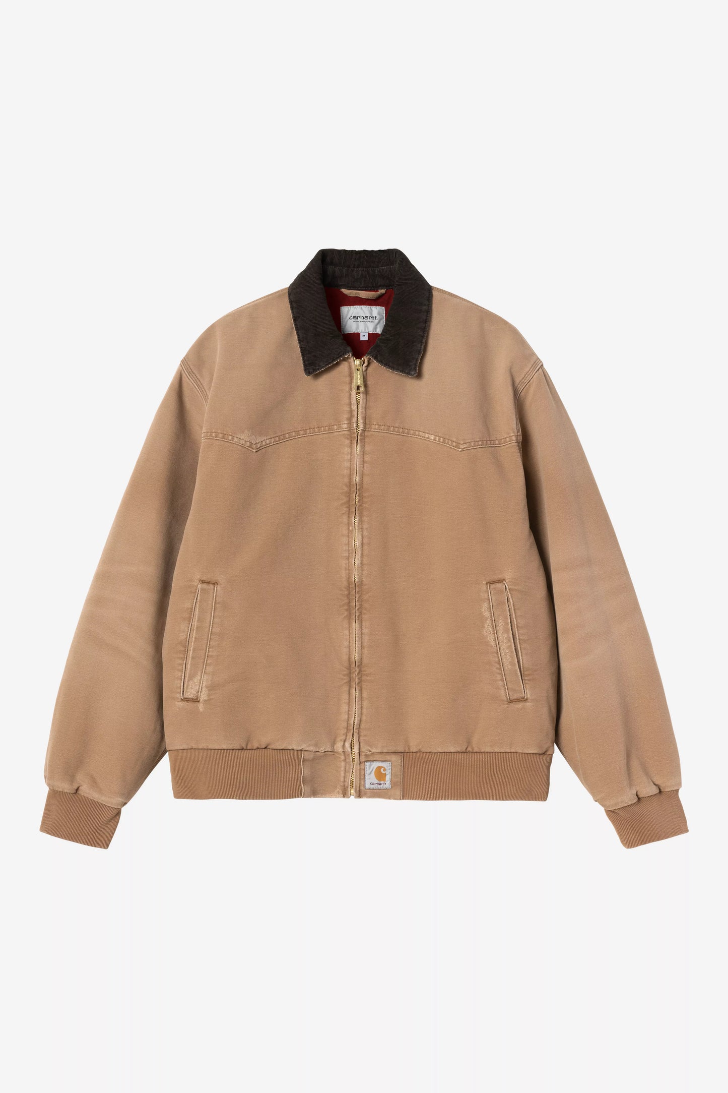 Carhartt WIP OG Santa Fe Jacket 'Dearborn' Canvas - hamilton brown