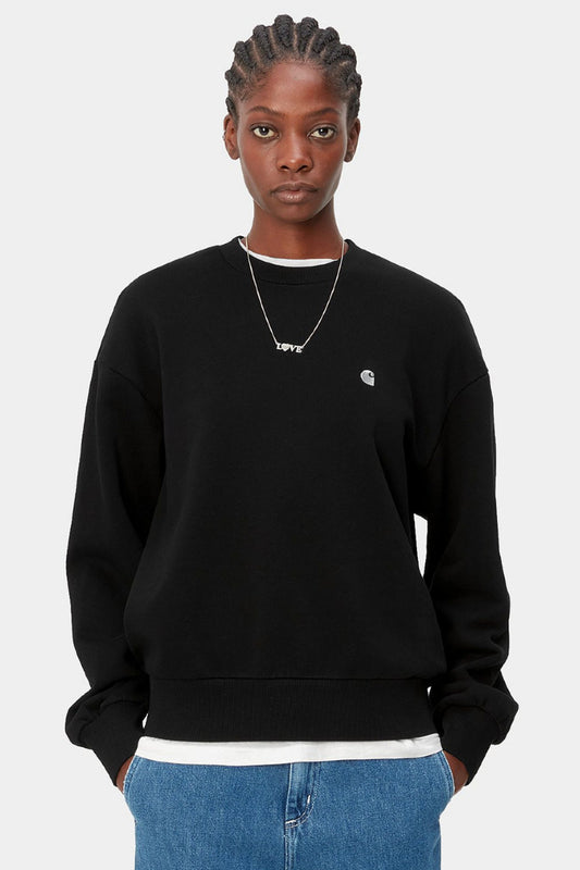 Carhartt WIP W' Casey sweatshirt - black / silver