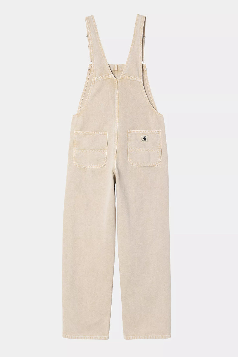 Carhartt WIP W´ Bib Overall Straight - brown chalk wash