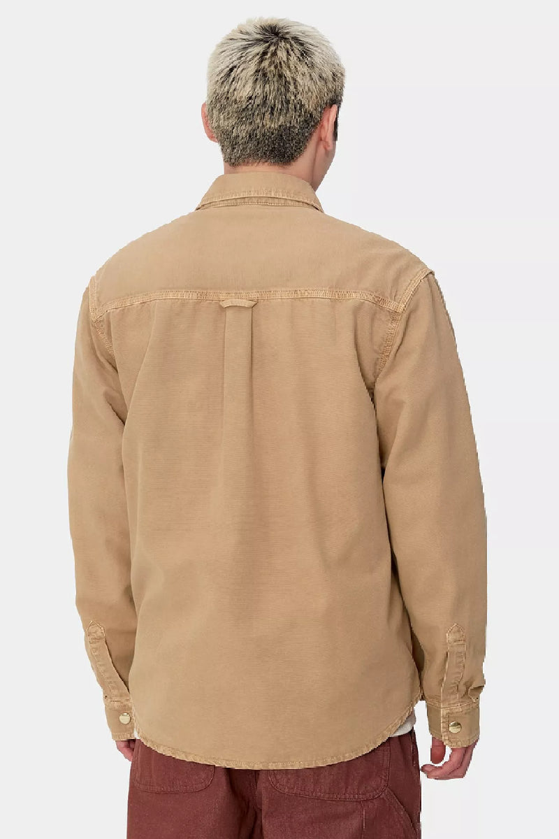 Carhartt WIP Conro Shirt Jac - peanut/stone dyed