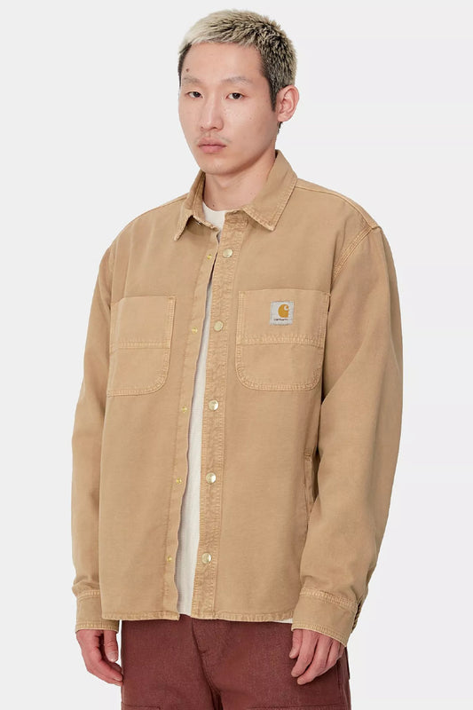 Carhartt WIP Conro Shirt Jac - peanut/stone dyed