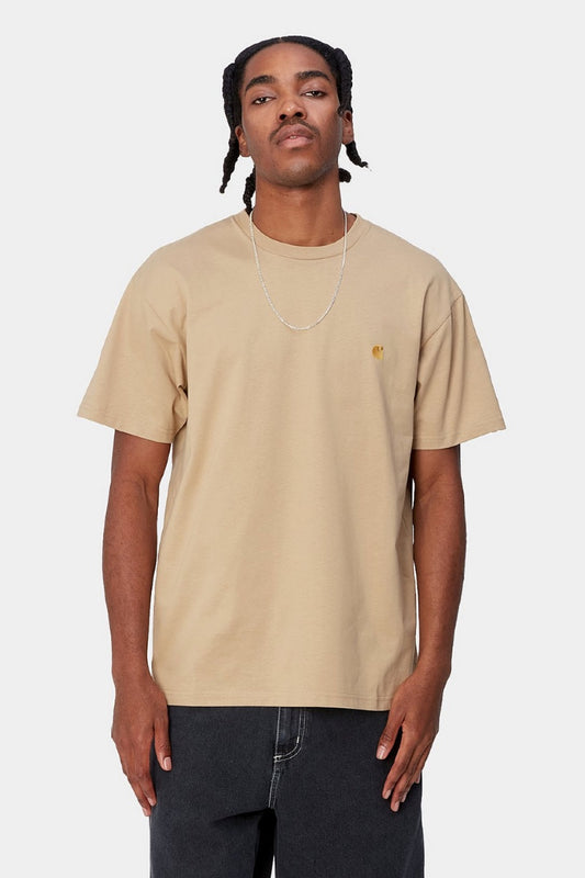 Carhartt WIP Chase sable gold t-shirt