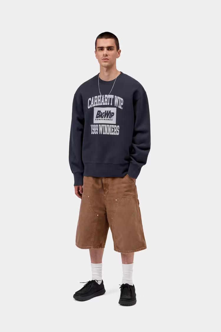 Carhartt WIP 1989 Winners Sweatshirt - dark navy / heavy stone wash