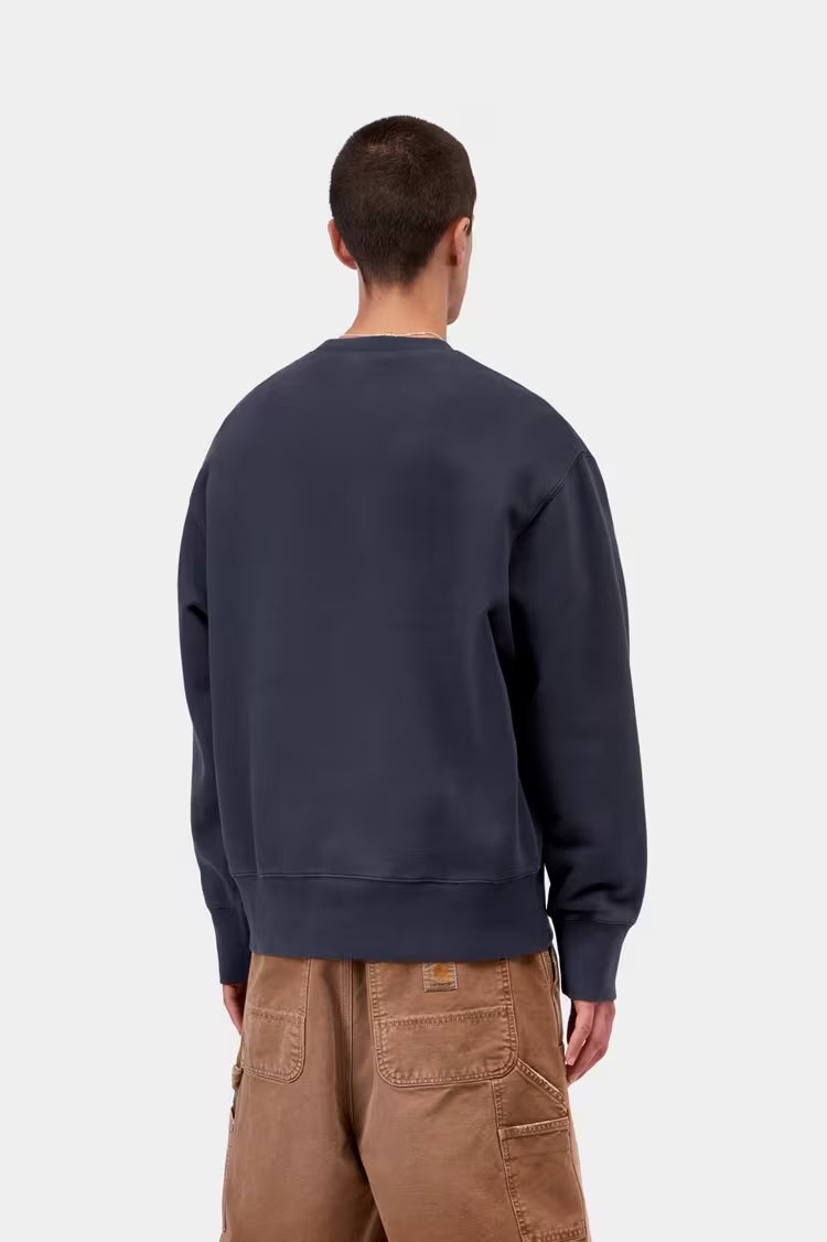 Carhartt WIP 1989 Winners Sweatshirt - dark navy / heavy stone wash