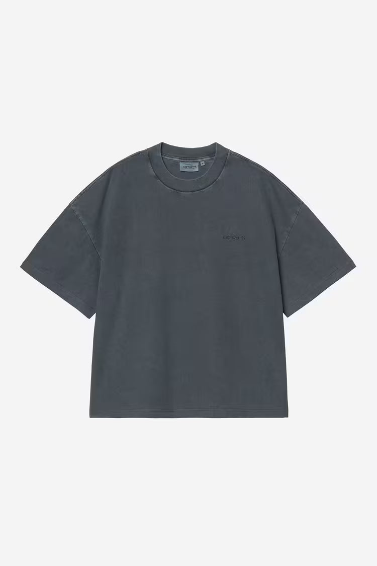 Carhartt WIP S/S Benton T-shirt - carbon garment dyed