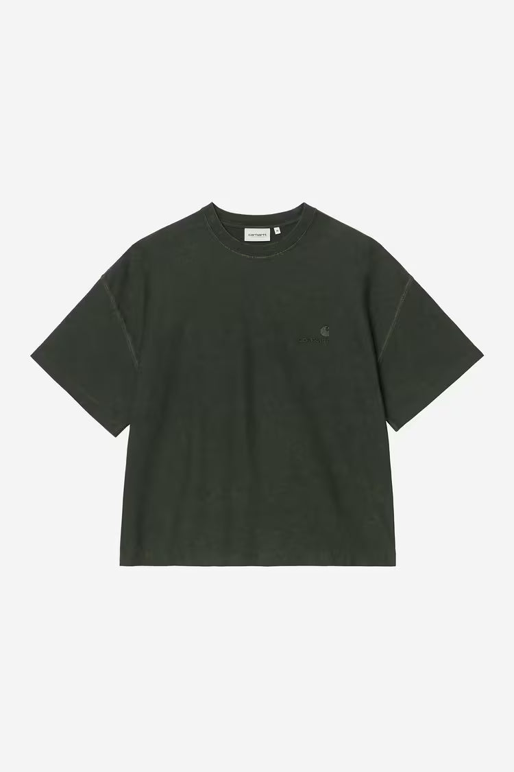 Carhartt WIP S/S Lambert T-shirt - raven, moon wash