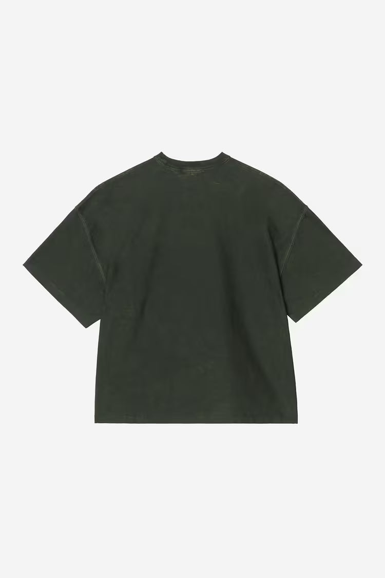 Carhartt WIP S/S Lambert T-shirt - raven, moon wash