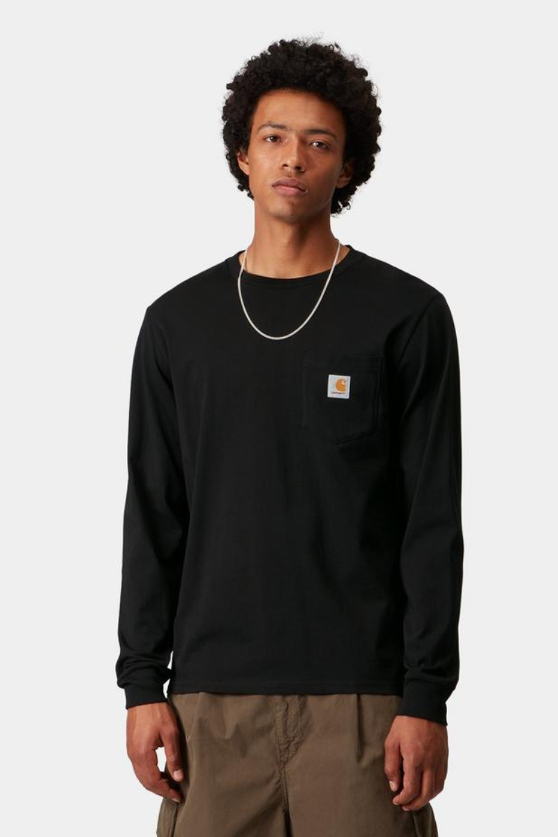 Carhartt WIP L/S Pocket shirt - black