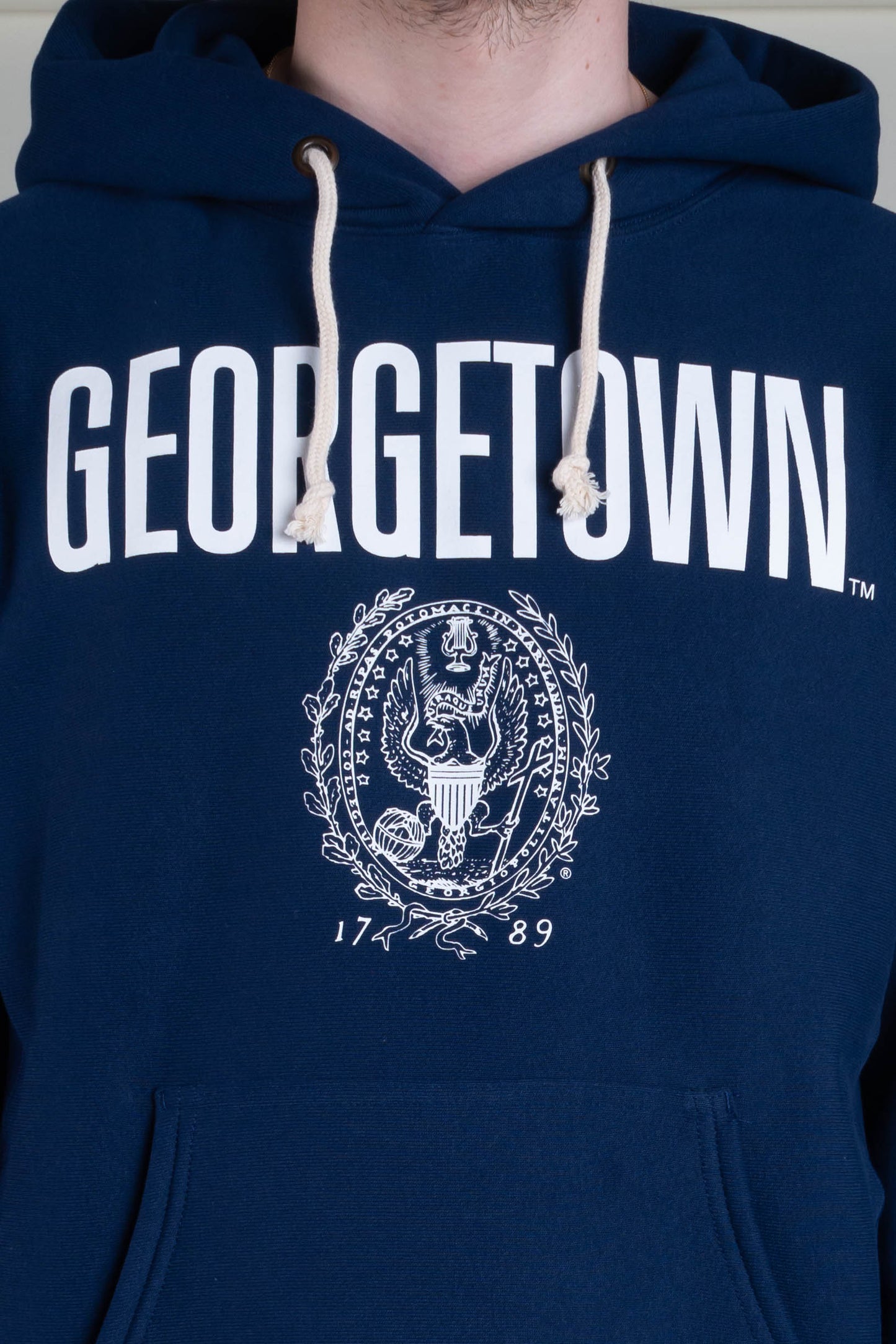 Champion Hooded sweatshirt Georgetown - navy
