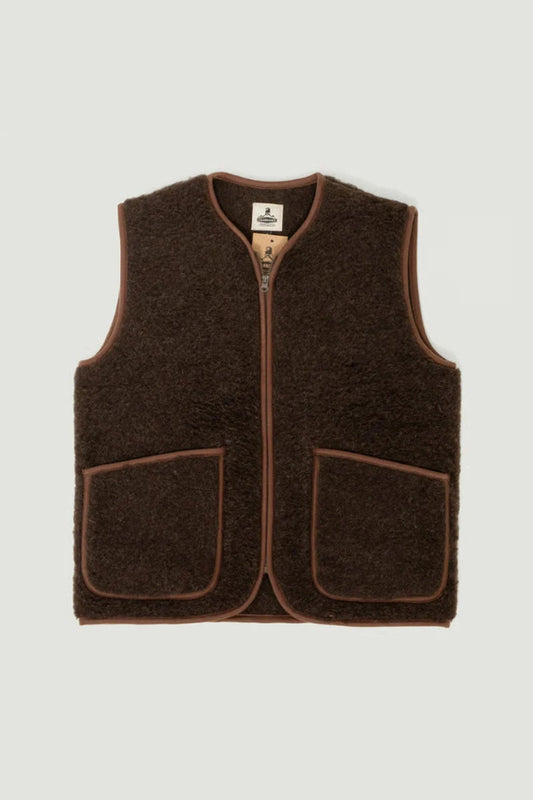Coldbreaker Pepitko Vest - Dark Brown