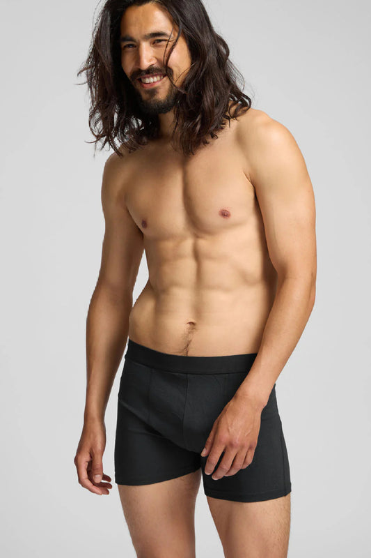 Colorful Standard 3-pack Organic Boxer briefs - deep black