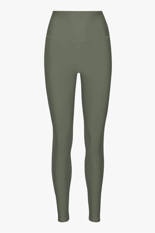 Colorful Standard Active High-Rise Legging - dusty olive