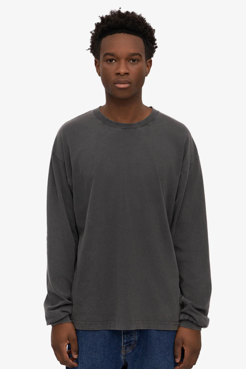 Colorful Standard Organic Oversized LS - faded black