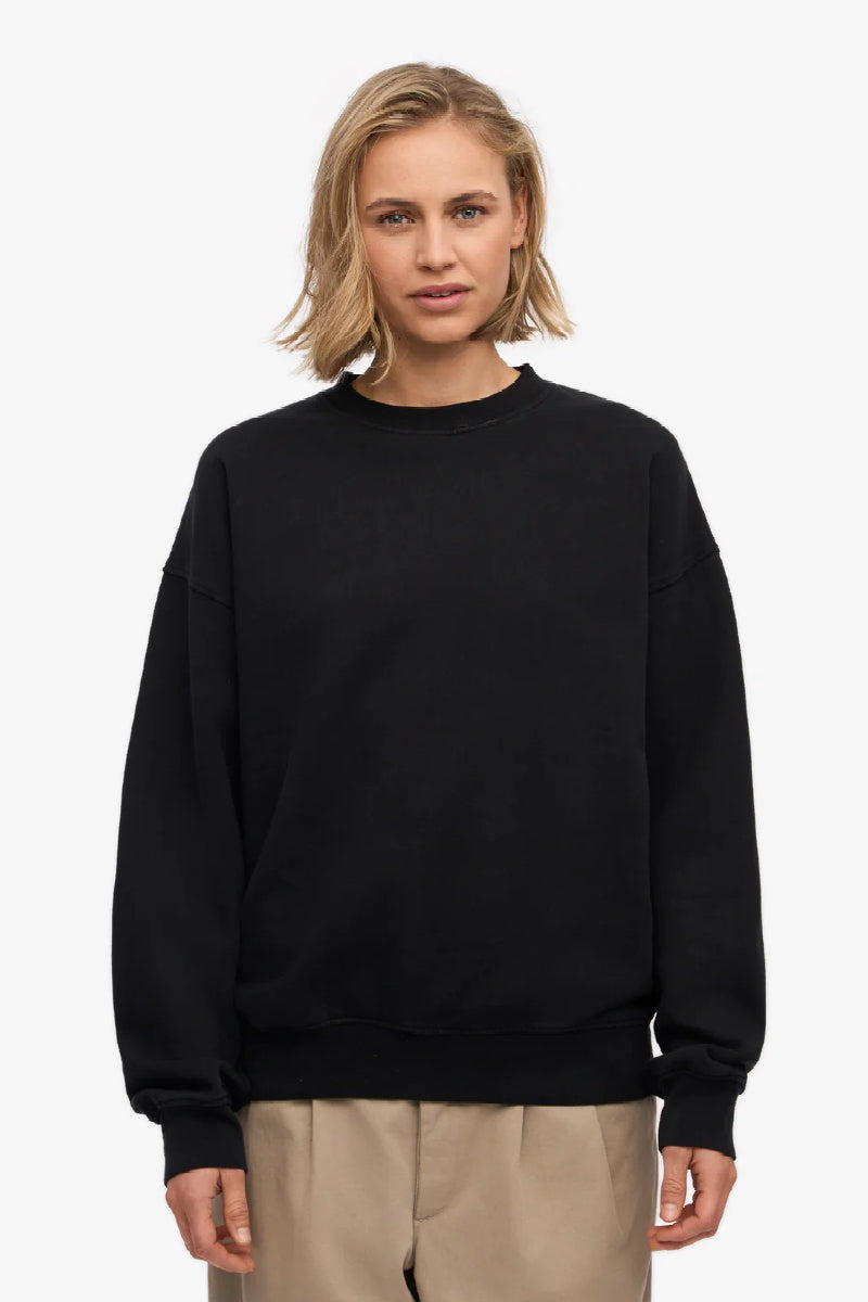 Colorful Standard Classic Organic Oversized Crew Deep black – INCH