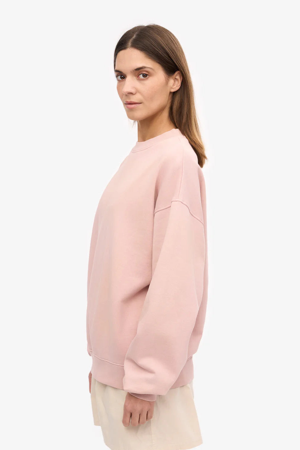 Colorful Standard Classic Organic Oversized Crew - Faded pink