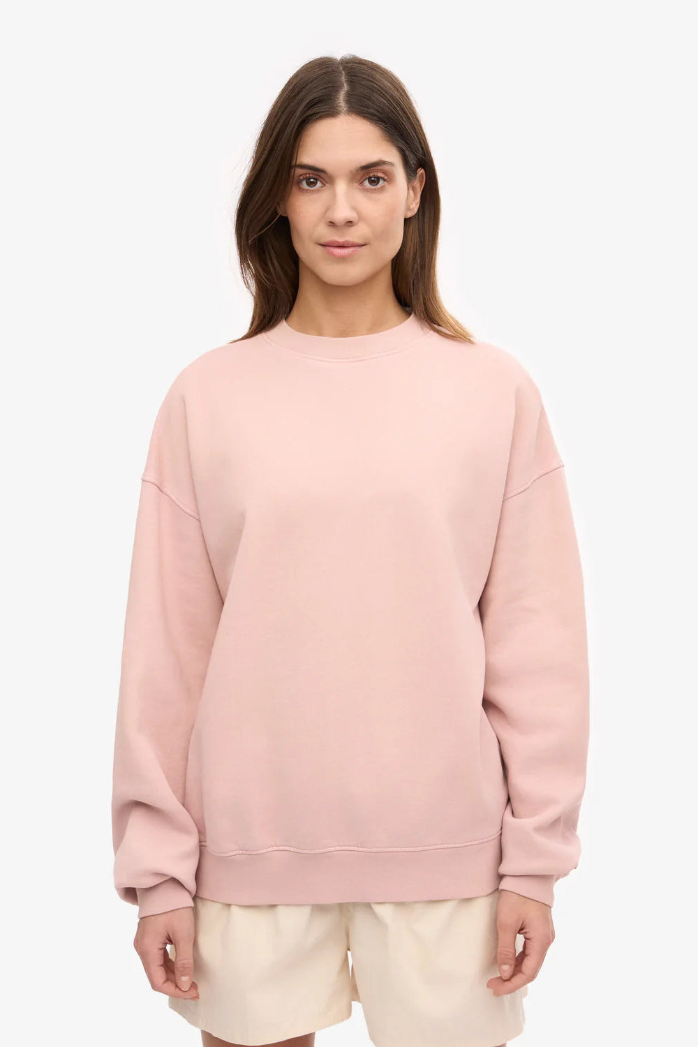 Colorful Standard Classic Organic Oversized Crew - Faded pink