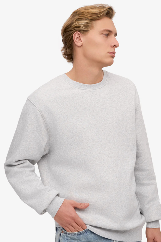 Colorful Standard Classic Organic Oversized Crew - Snow melange